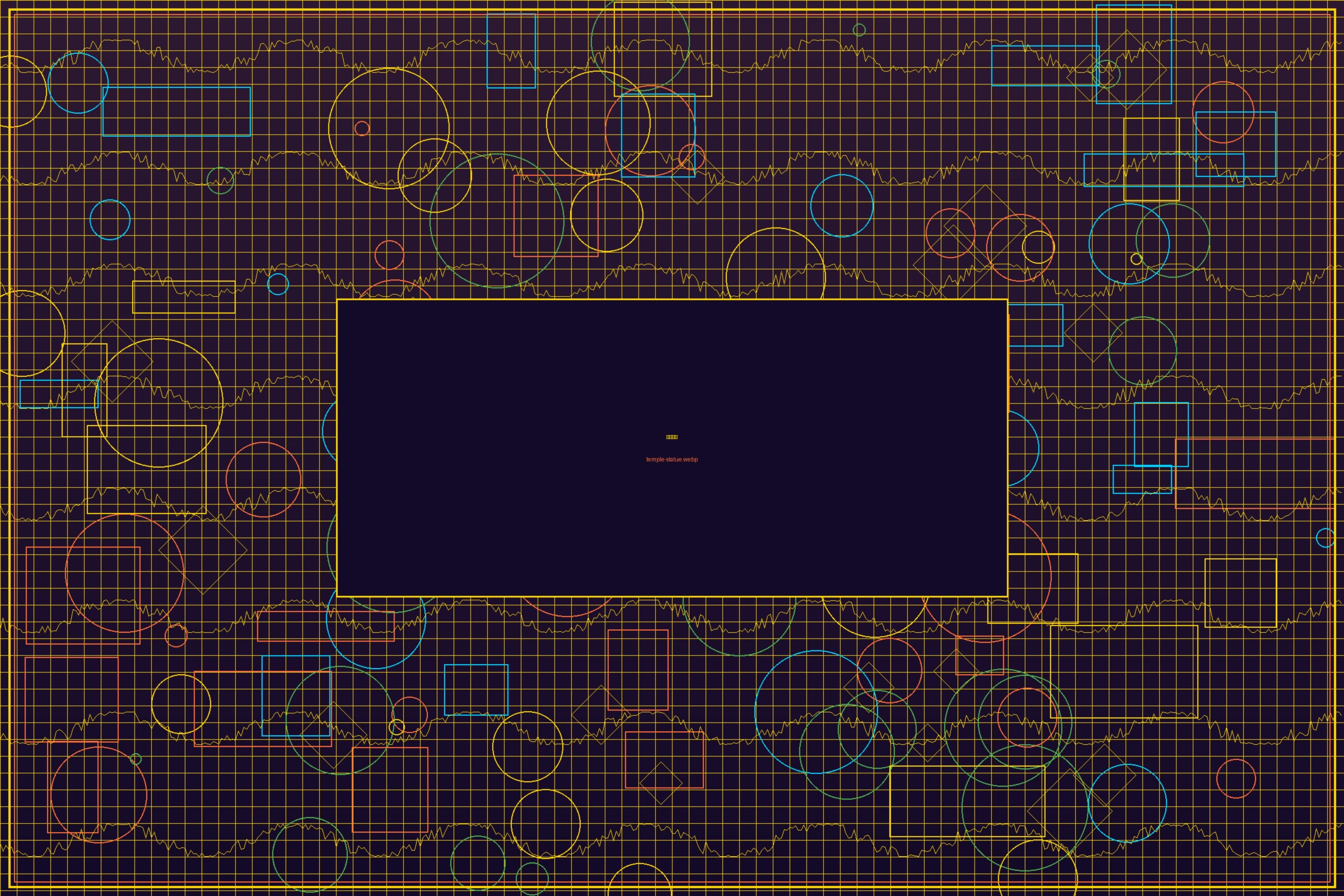 赵公明武财神庙宇造像
